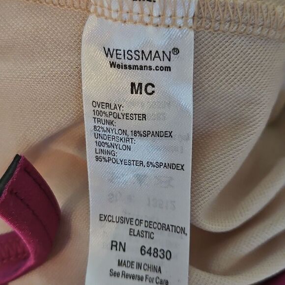 Weissman Purple and Gold Costume Child Size Medium - Picture 9 of 15